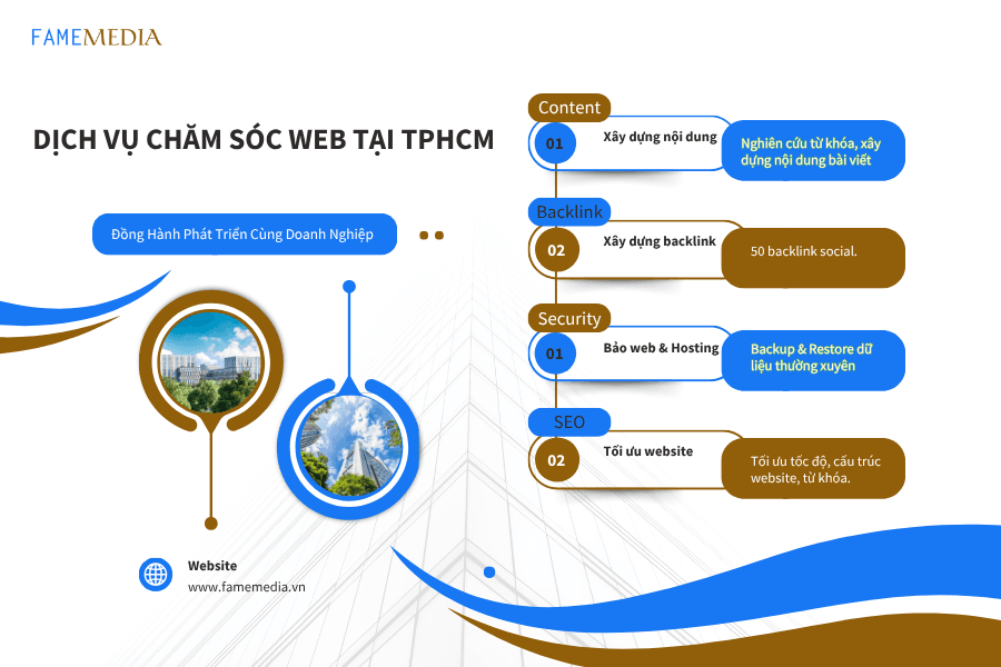 DỊCH VỤ CHĂM SÓC WEBSITE TPHCM