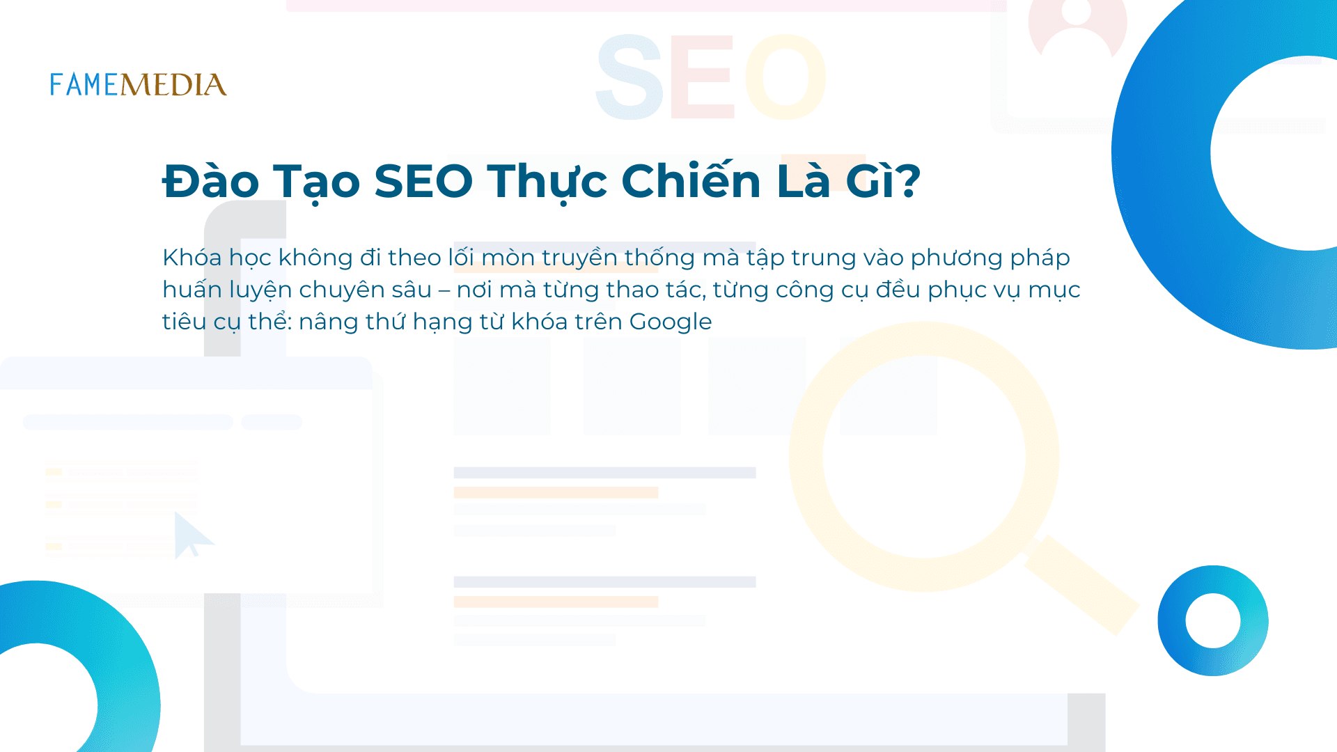 Đào Tạo SEO Thực Chiến Là Gì